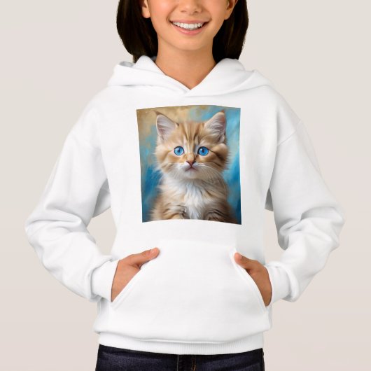 Schattige Schattig kattenportret (Voorkant)