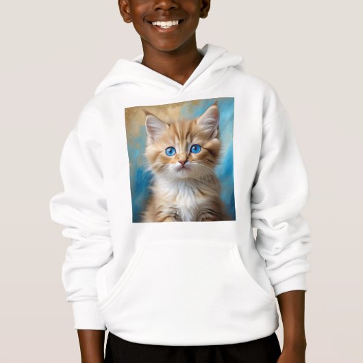 Schattige Schattig kattenportret (Voorkant)