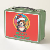 Schattige Schattig Kawaii Chibi Beer-y Kerst Beer (Achterkant)