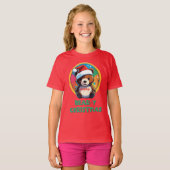 Schattige Schattig Kawaii Chibi Beer-y Kerst Beer T-shirt (Voorkant volledig)