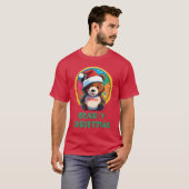 Schattige Schattig Kawaii Chibi Beer-y Kerst Beer T-shirt (Voorkant volledig)