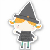 Schattige schattige hekstok sticker (Voorkant)