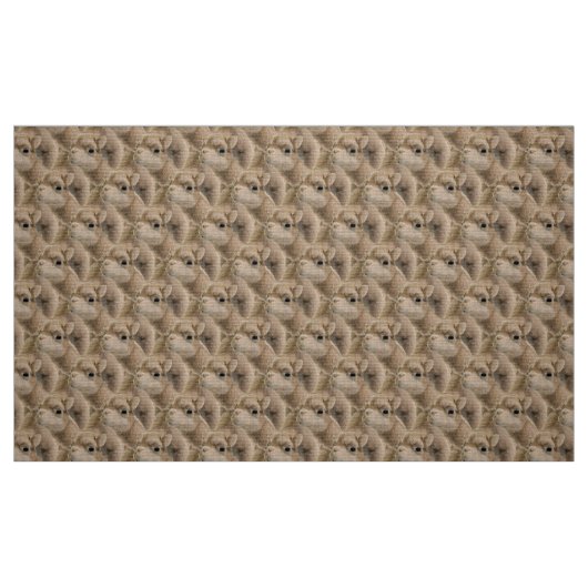 Schattige Schattigee Baby Camel Pattern Fabric - A Stof (Fat Quarter)