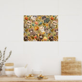 Schattige Schattigee Cat Poster ( Cat Size) (Keuken)