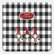 Schattige Schattigee Gnomen Buffalo Plaid