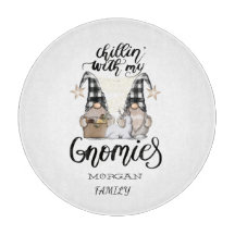 Schattige Schattigee Gnomen Zwart Buffel Plaid