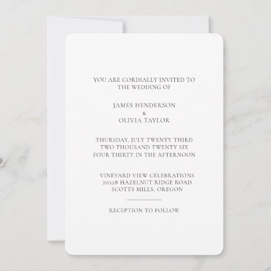 Schattige Schattigee Hummingbird bruiloft uitnodig Kaart (Achterkant)