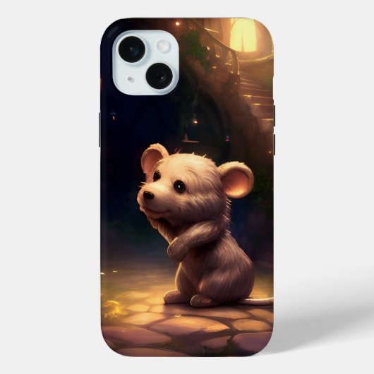 Schattige Schattigee kleine muis Case-Mate iPhone Case (Achterkant)