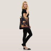 Schattige Schattigee kleine muis Tote Bag (Op model)