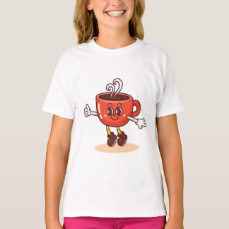 Schattige Schattigee koffiebeker T-shirt