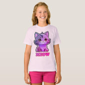 Schattige Schattigee Meow T-shirt (Voorkant volledig)