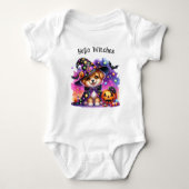 Schattige Schattigee Spooky Kinder Halloween Romper (Voorkant)