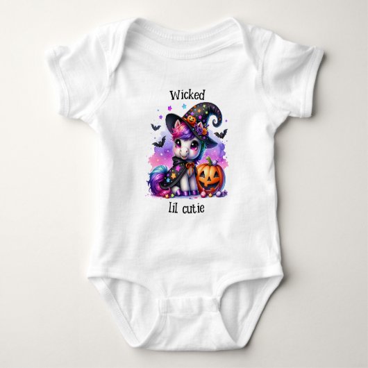 Schattige Schattigee Spooky Kinder Halloween Romper (Voorkant)