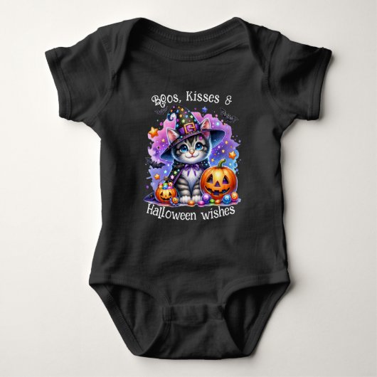 Schattige Schattigee Spooky Kinder Halloween Romper (Voorkant)