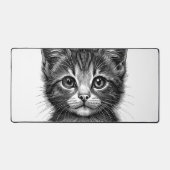 Schattige schets van de jonge kat bureaumat (Voorkant)