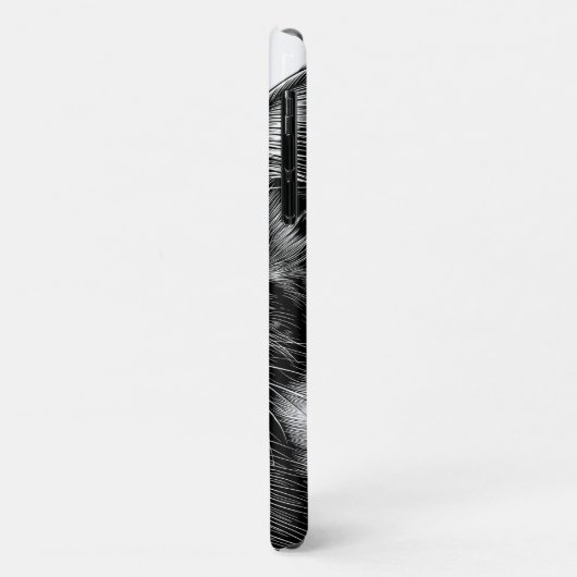Schattige schets van de jonge kat Case-Mate iPhone case (Achterkant/links)