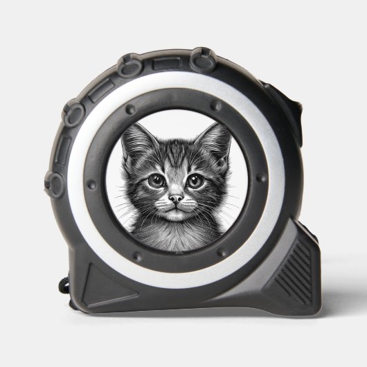 Schattige schets van de jonge kat rolmaat (Voorkant)