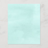 Schattige scheurplaat van Floral en Mint Dog Groom Flyer (Achterkant)