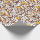 schattige schild cadeaupapier (Hoek)