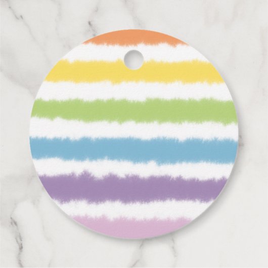 Schattige Schilderij Feest Kitty Kat Verjaardag Bedankjes Labels (Achterkant)