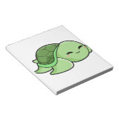Schattige Schildpad 1 Notitieblok (Schuin)