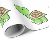 Schattige Schildpad Cadeaupapier (Rol Hoek)