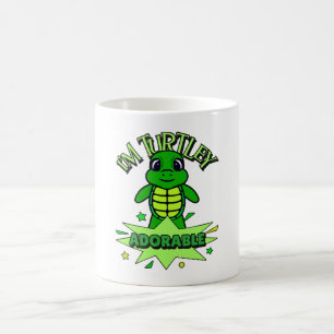 Schattige Schildpad Grappige Quote Doodleuk Schatt Koffiemok