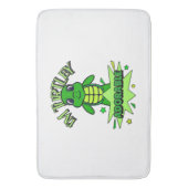 Schattige Schildpad Grappige Quote Turtley Schatti Badmat (Voorkant Verticaal)