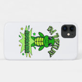 Schattige Schildpad Grappige Quote Turtley Schatti Case-Mate iPhone Case (Achterkant (horizontaal))