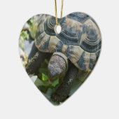 Schattige Schildpad Keramisch Ornament (Links)