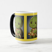 schattige schildpad mok (Voorkant links)