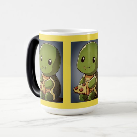 schattige schildpad mok (Voorkant links)