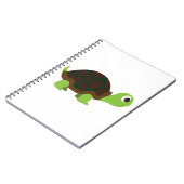 schattige schildpad notitieboek (Linkerzijde)