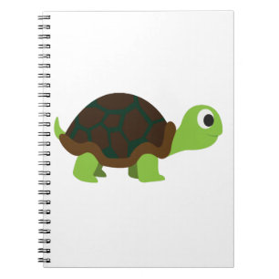 schattige schildpad notitieboek