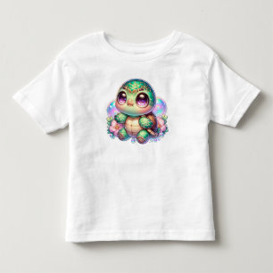 Schattige schildpad peuter T-shirt