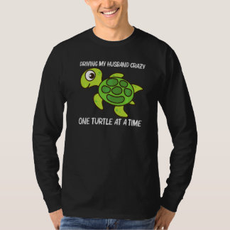 Schattige Schildpad Voor Vrouwen Moeder Zee Schild T-shirt