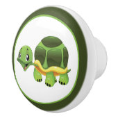 schattige schildpaddenstoel keramische knop (Rechts)