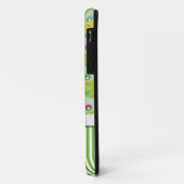 schattige schimmige kikkers en strepen Case-Mate iPhone case (Achterkant/links)