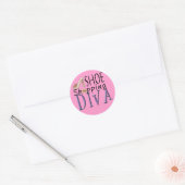 Schattige...schoenenwinkels DIVA stickers (Envelop)
