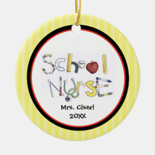 Schattige school zuster Ornament