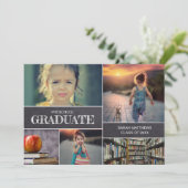 Schattige schoolbord kleuterschool Afstuderen kind Kaart (Staand voorkant)