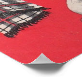 schattige Schotse doodsbanners Poster (Hoek)