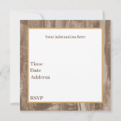 Schattige schrijven kabouter partij kaart (Achterkant)