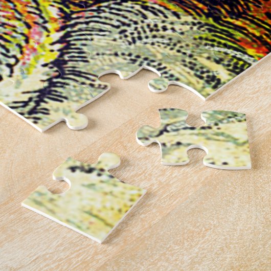  schattige schuur uil illustratie kinderen legpuzzel (Zijkant)