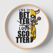 Schattige Scooter Goat Design (Voorkant)