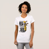 Schattige Scooter Goat Design T-shirt (Voorkant volledig)