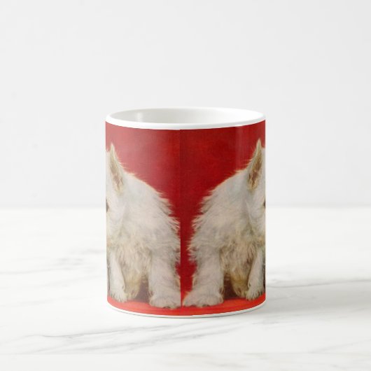 schattige Scottie hond puppies Koffiemok (Center)