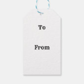 Schattige Scottie kleurrijk geplakt wijnglas Cadeaulabel (Achterkant)