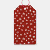 Schattige Script Merry Christmas Holiday Gift Labe Cadeaulabel (Achterkant)