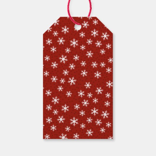 Schattige Script Merry Christmas Holiday Gift Labe Cadeaulabel (Achterkant)